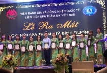 LỄ RA MẮT LIÊN HIỆP SPA THẨM MỸ VIỆT NAM